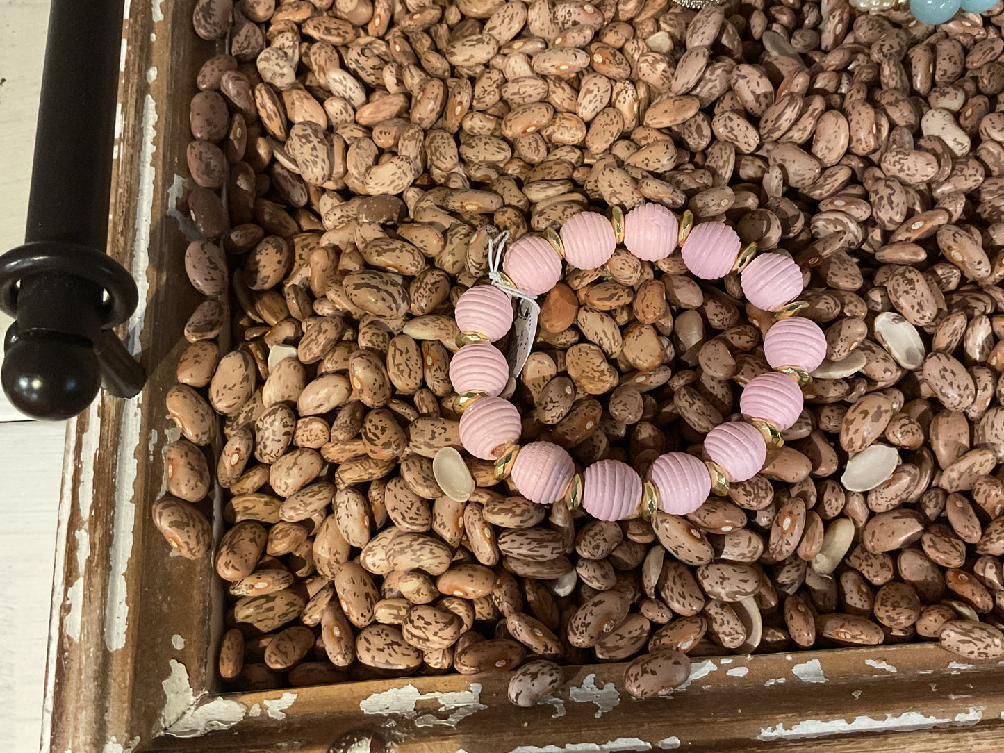 TB01 Pale Pink Bali Bracelet