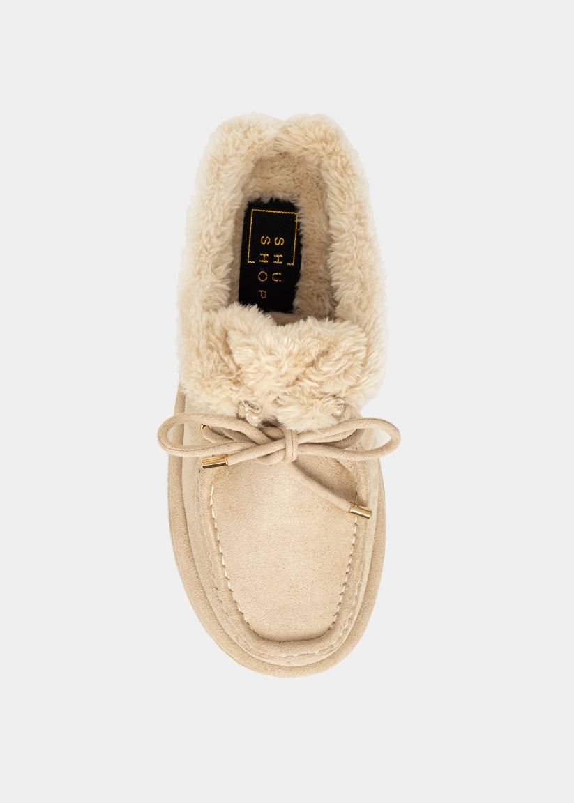 Tulsa Slip-On Mule in Soft Faux Suede