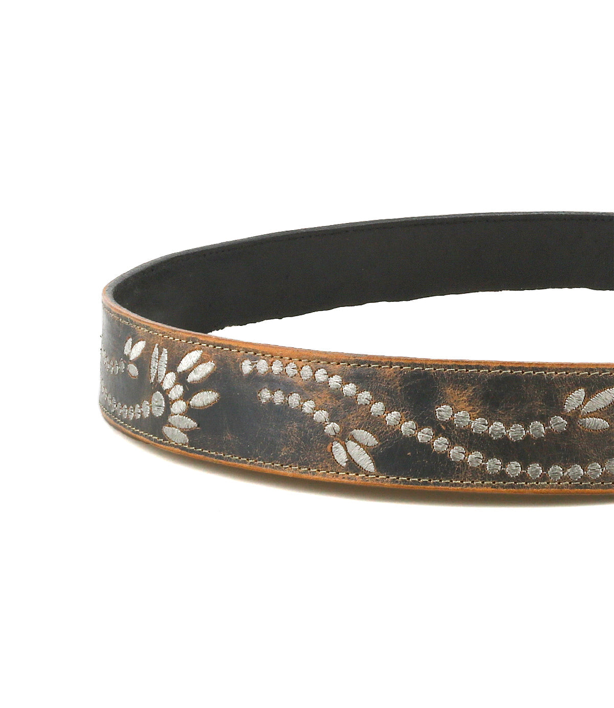 Mohawk Belt in Silver Lux