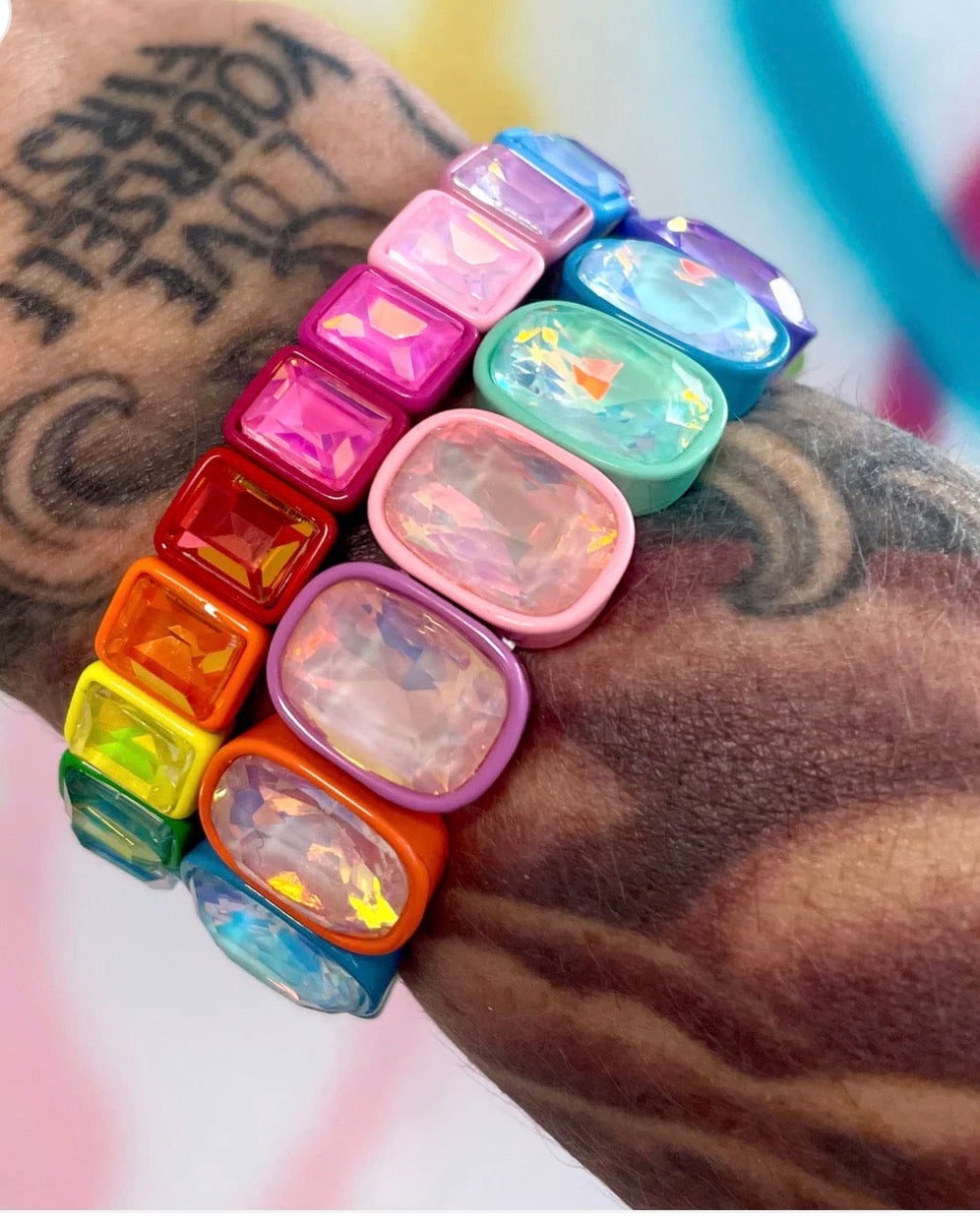 Bowie Bracelet Rainbow