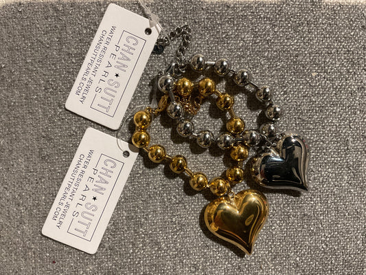 CP02 Bubble Heart Bracelet