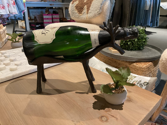 Reindeer Wine Bottle Holder