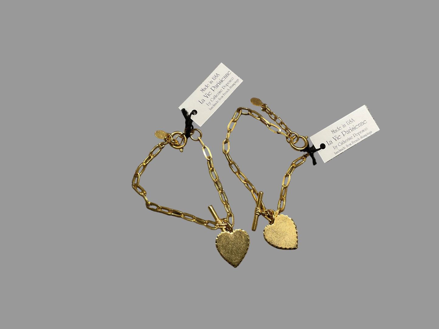 LV05 Heart Charm Bracelet