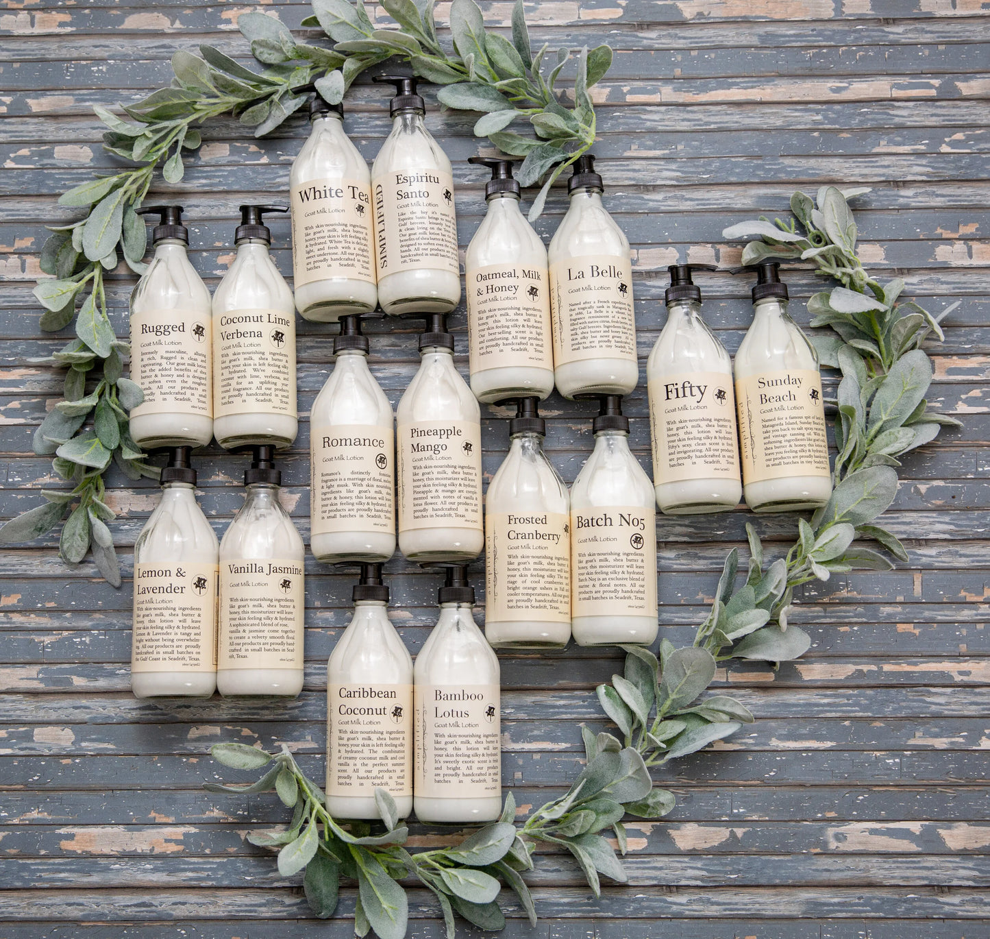 SS02 16oz Goat Milk Lotion