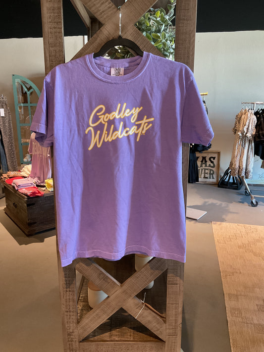 HH05 Youth Script Outline Godley Wildcats TShirt
