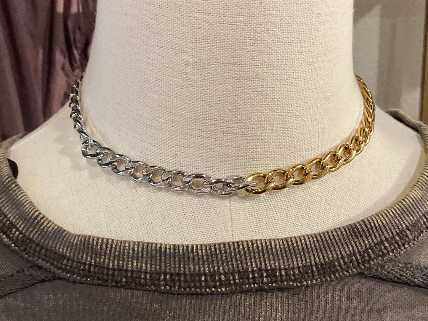 RJ04 Gold/Silver Chain