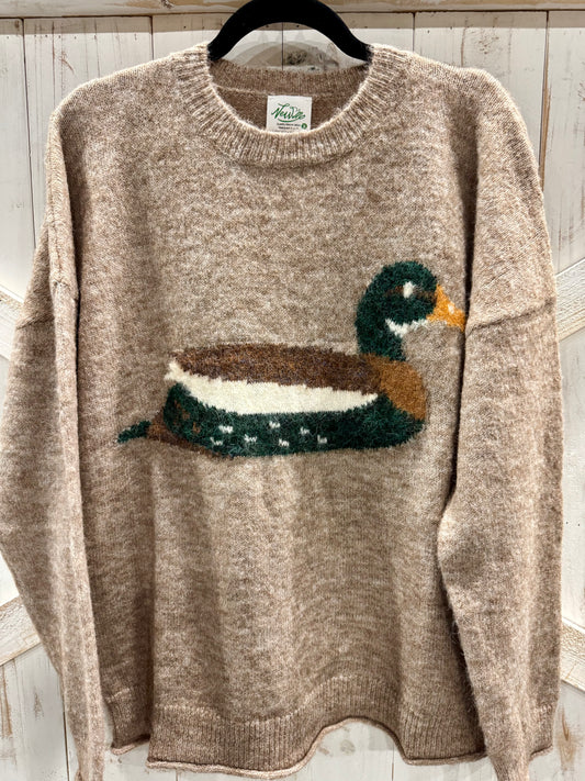 Mocha Duck Sweater