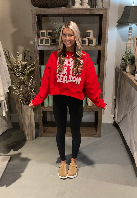 Reason for the Season Semi Cropped Sweatshirt