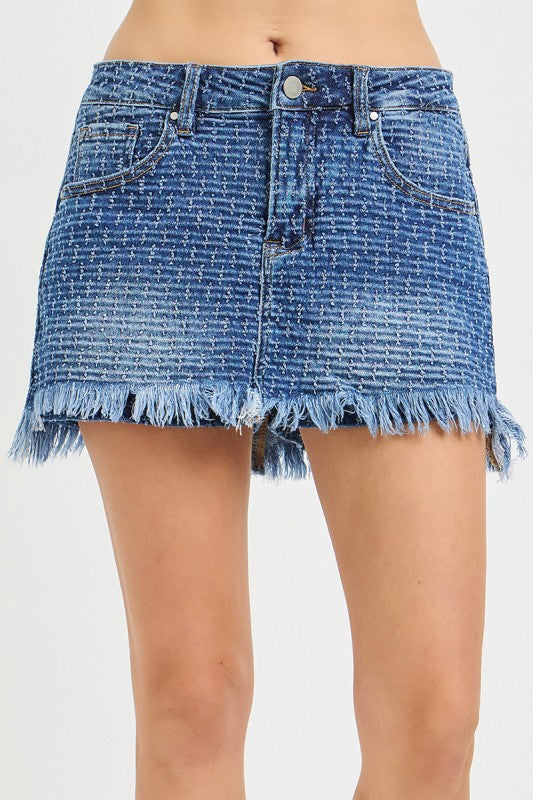 Low Rise Mess Junkyard Skort