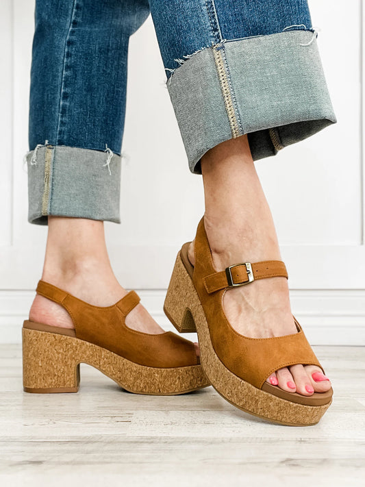 CK09  Corkys “MISS BEHAVIN” Sandals in Camel