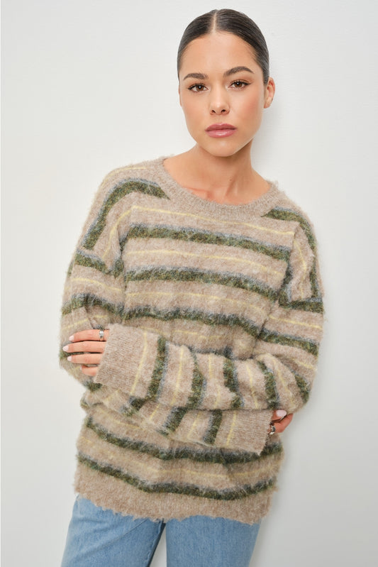 Gilter Striped Sweater