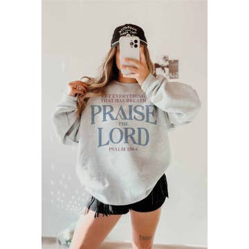 PL01 Praise The Lord Oversized Sweatshirt