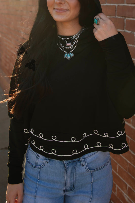 Looped in Top