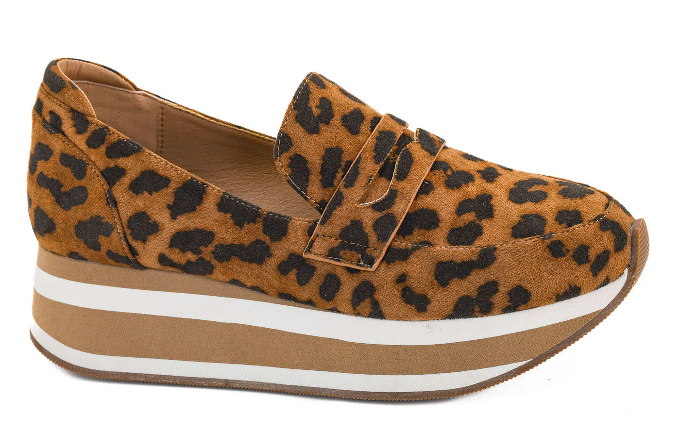Leopard SHEESH Corkys Platform Shoe