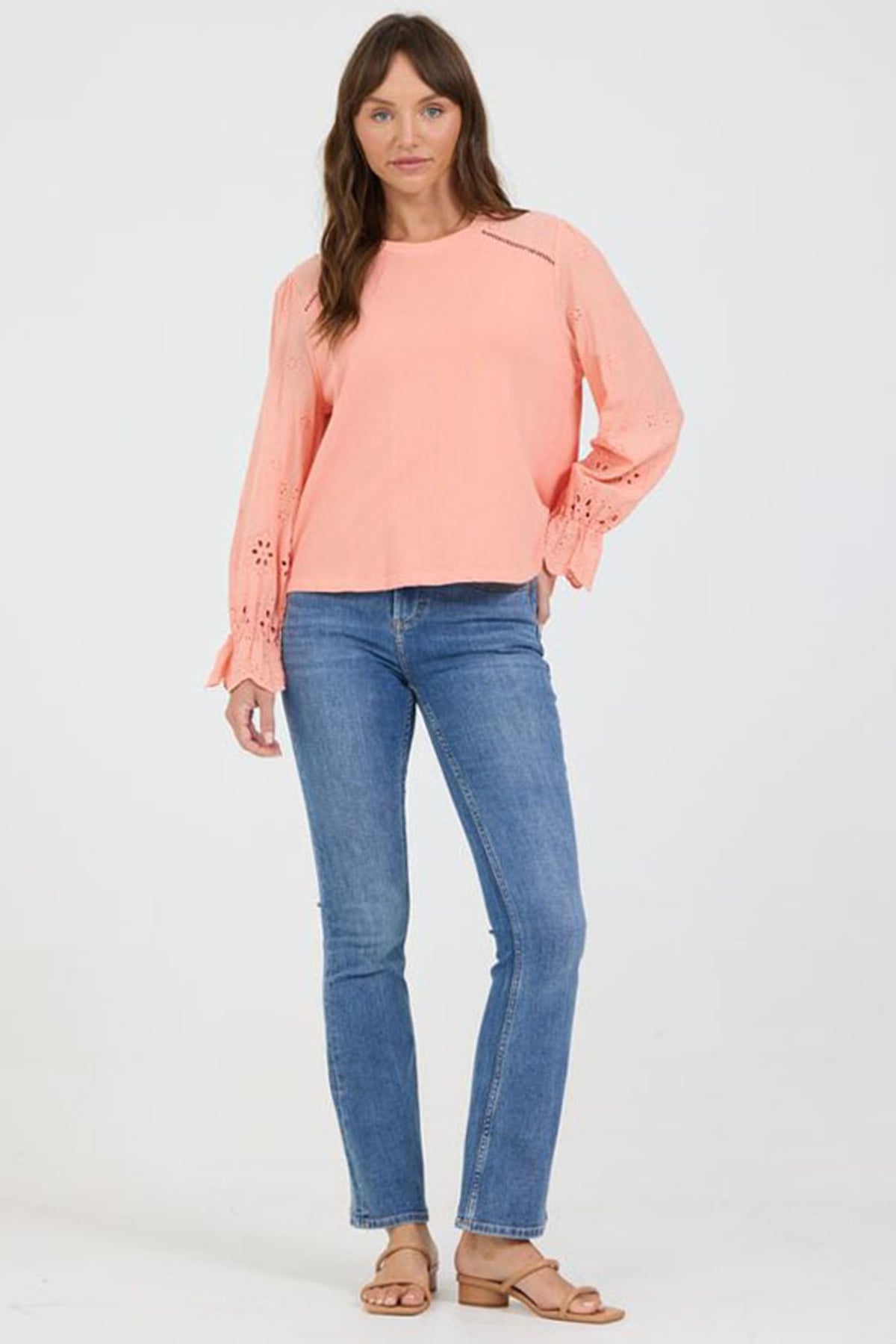 Lacey Eyelet Blouse