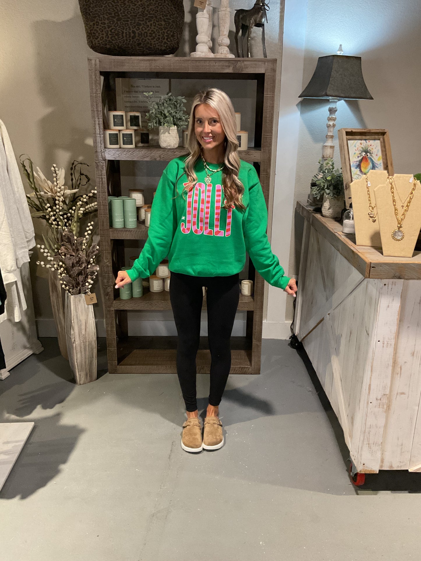 Bold & Bright Jolly Sweatshirt