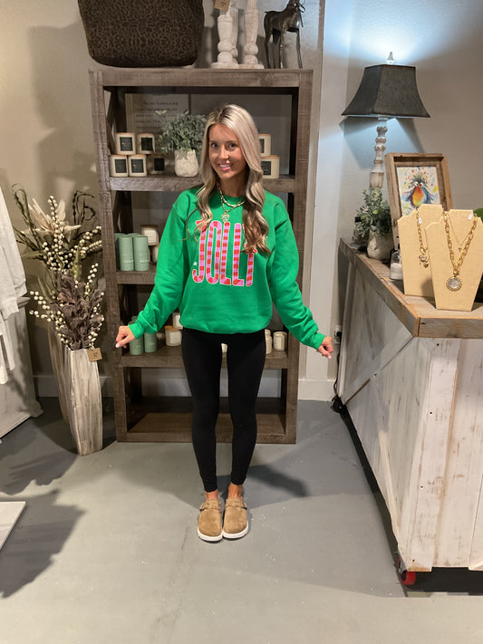 Bold & Bright Jolly Sweatshirt