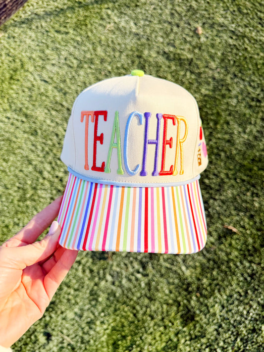 Poppy & Pine Teacher Hat