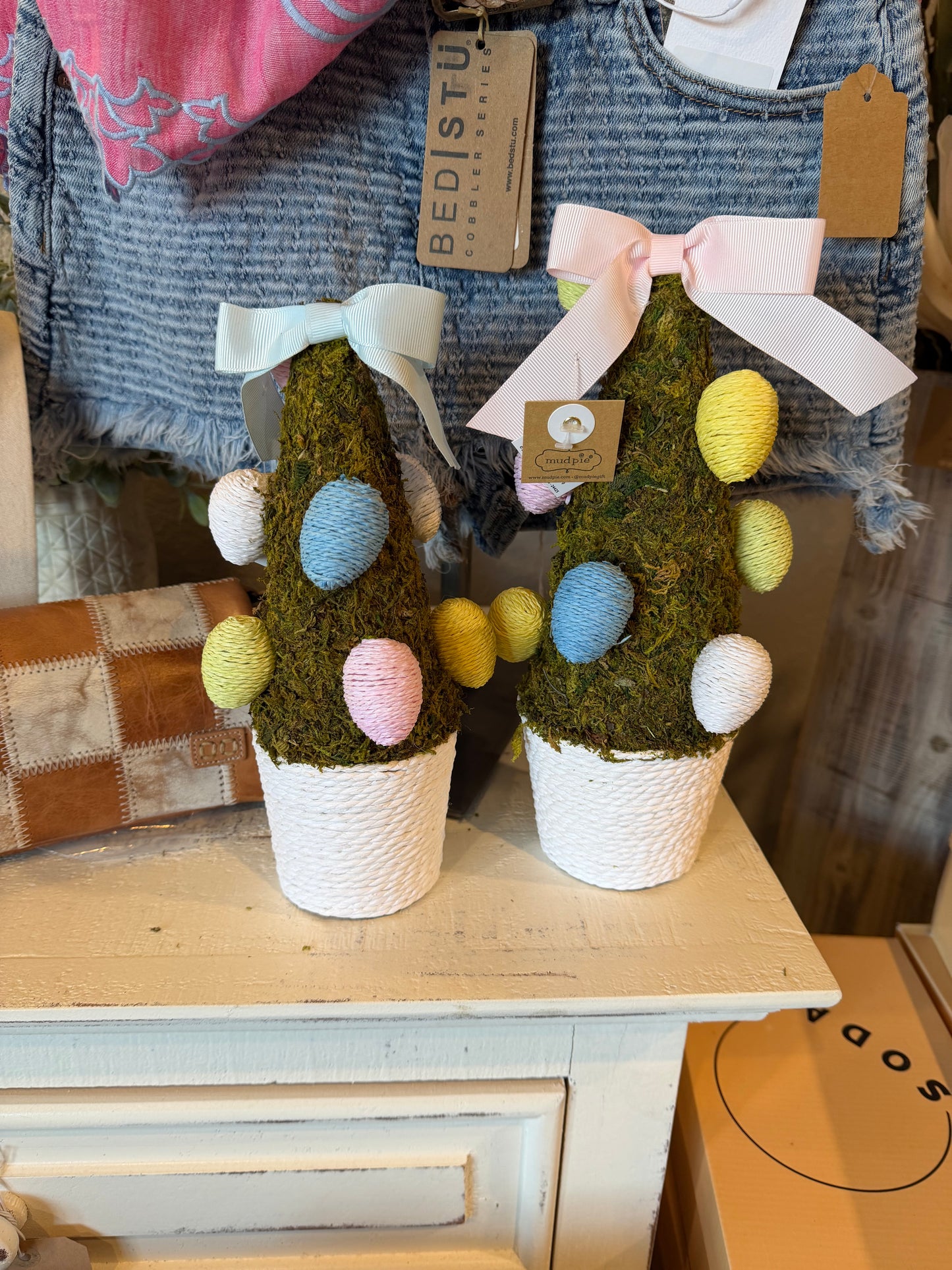 SMALL MOSS EASTER EGG TREE