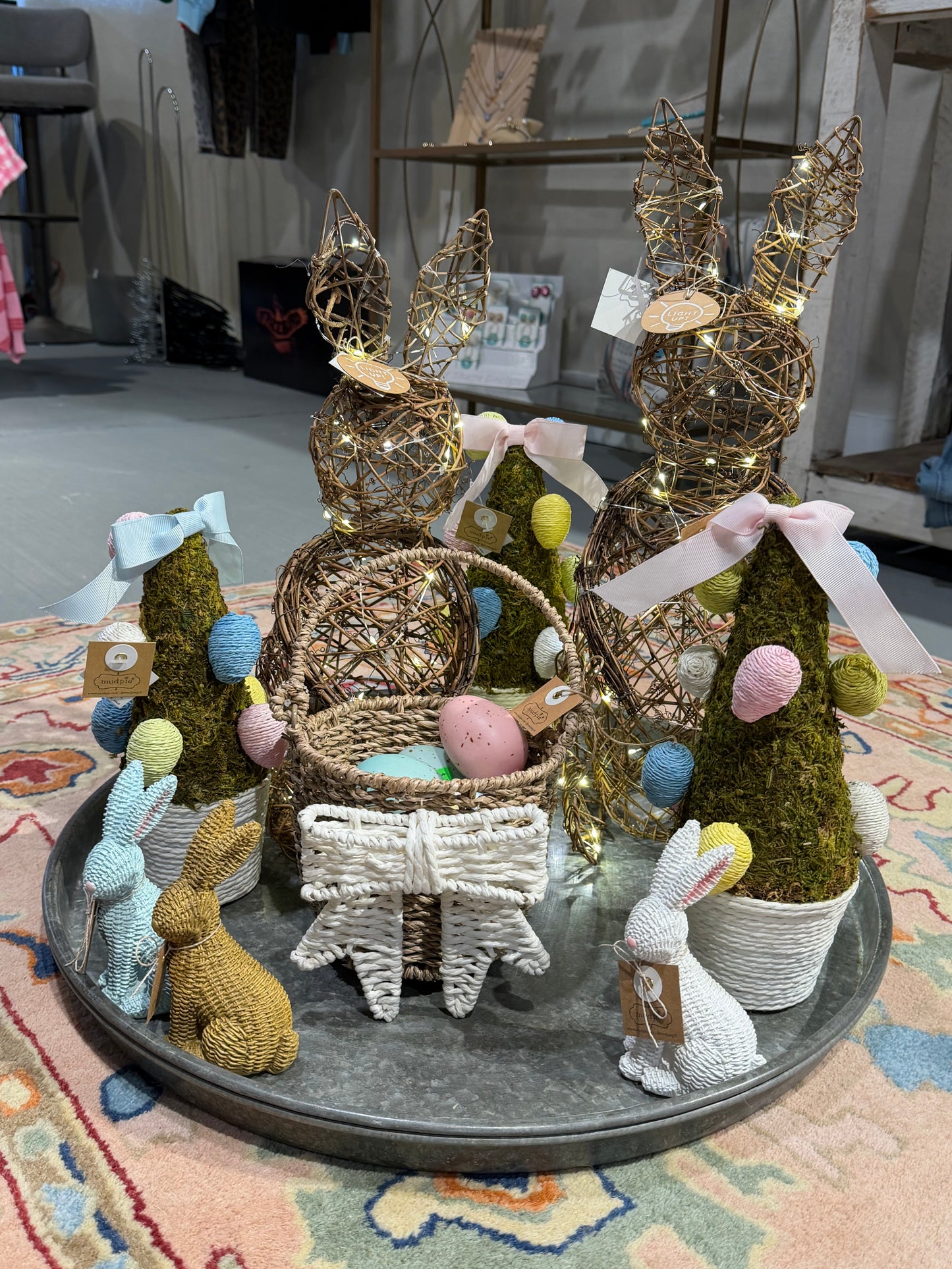 SMALL MOSS EASTER EGG TREE