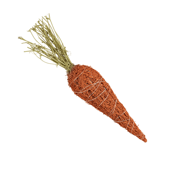 Small woven LED carrot