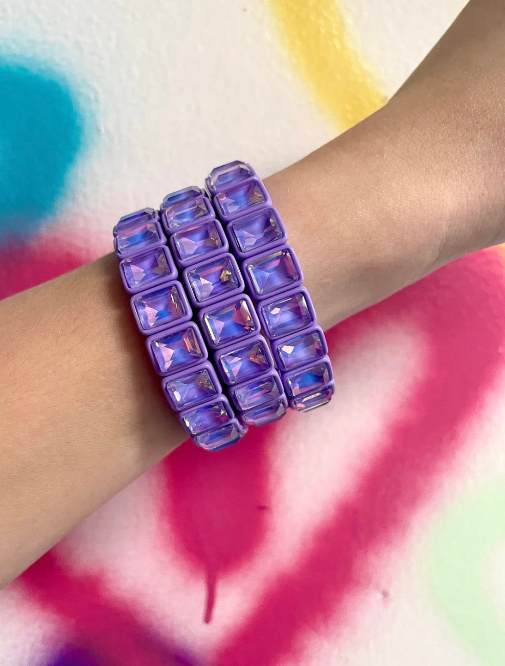 Bowie Bracelet Purple