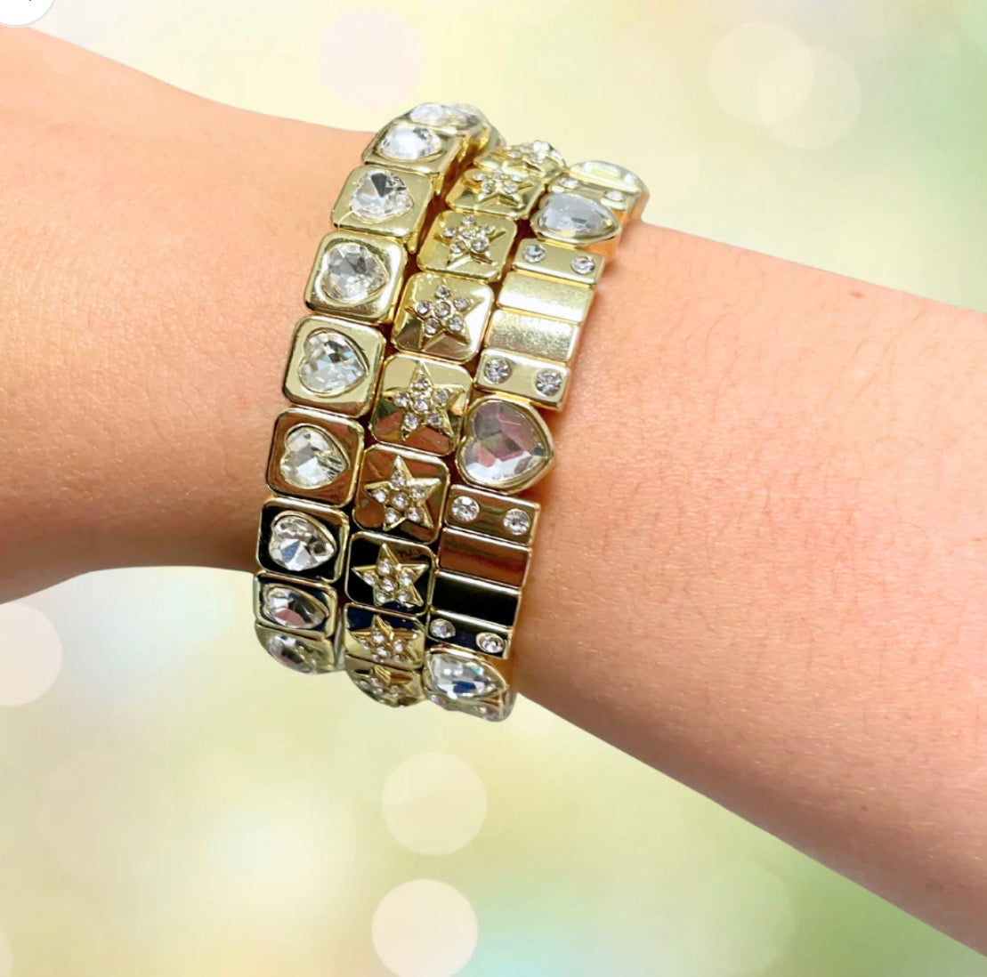 Golden Hour Heart Bracelet