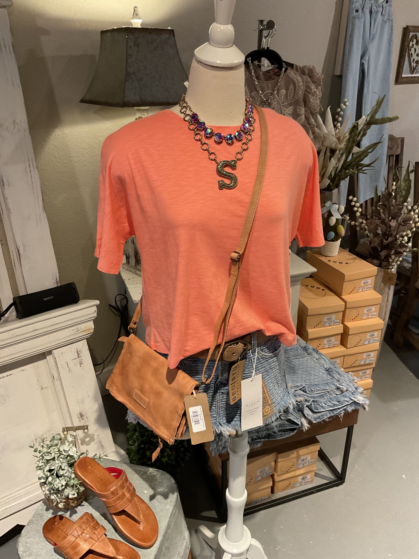 Skylar Top Terracotta