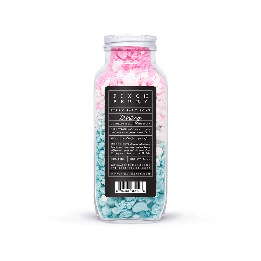 Darling Relaxing and Softening Fizzy Bath Salt Soak