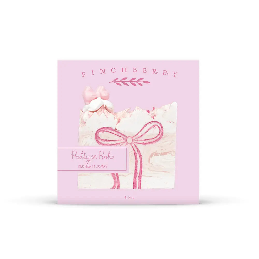 Pretty in Pink Vegan Boxed Soap